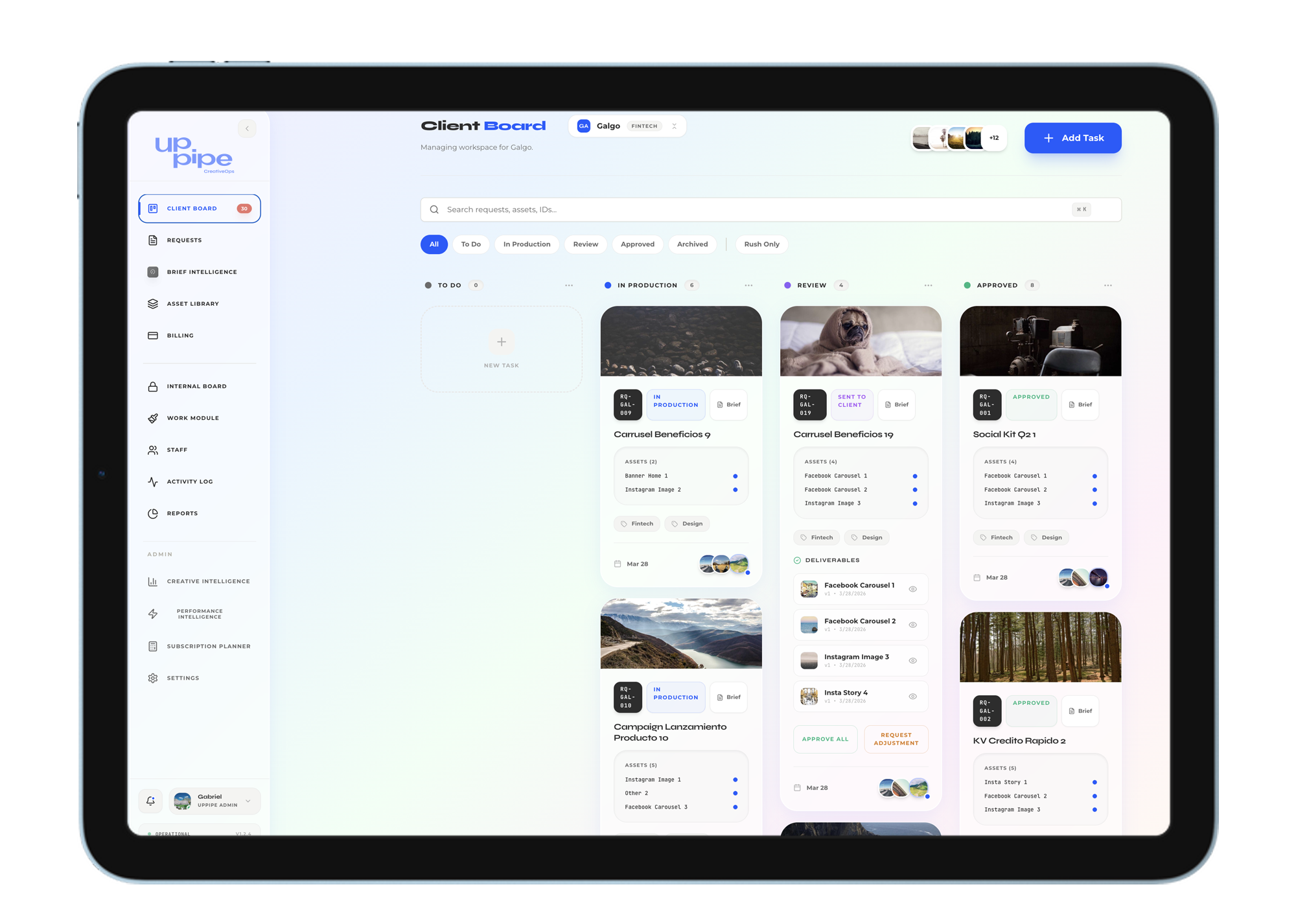 Client Board